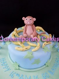 Cheeky Monkey Go Bananas Cake.