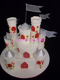 Castle Fairytale Wedding Cake
