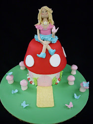 Intermediate 3 Toadstool cake class