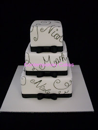 Bride and Grooms signature cake.