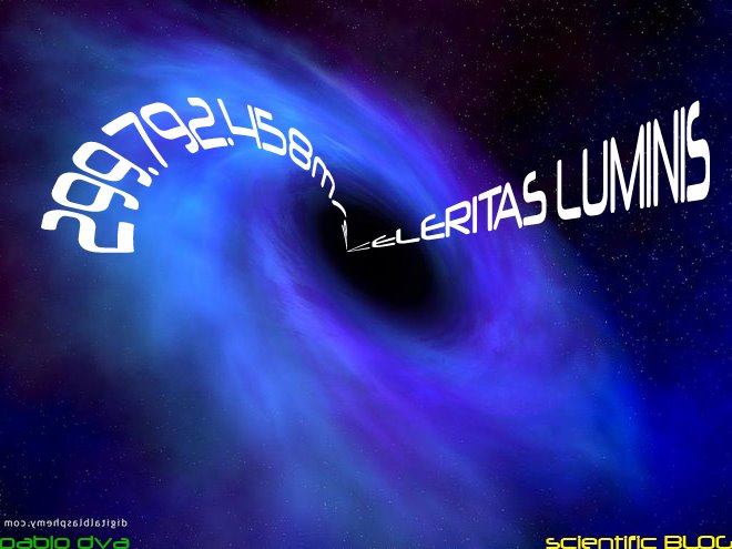 Celeritas Luminis: 299.792.458 m/s