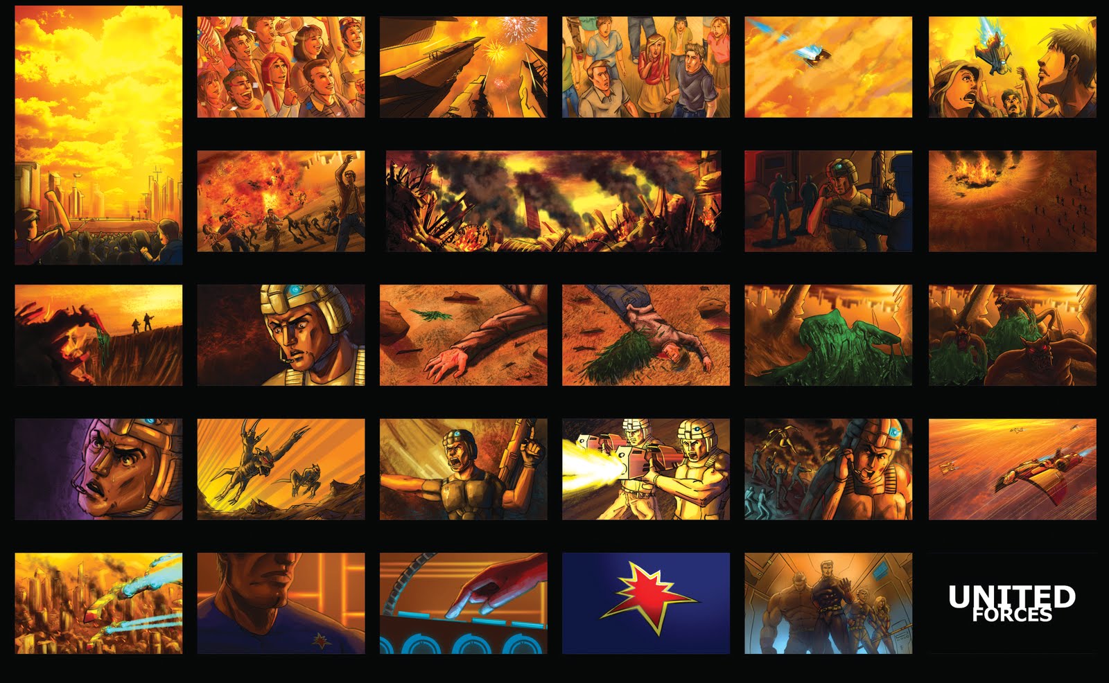 Storyboard, Animatic shootingboard Kin Kiat's Work of Art