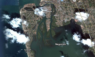 Negombo on Google Maps