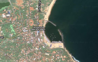 Hambantota Port on Google Maps