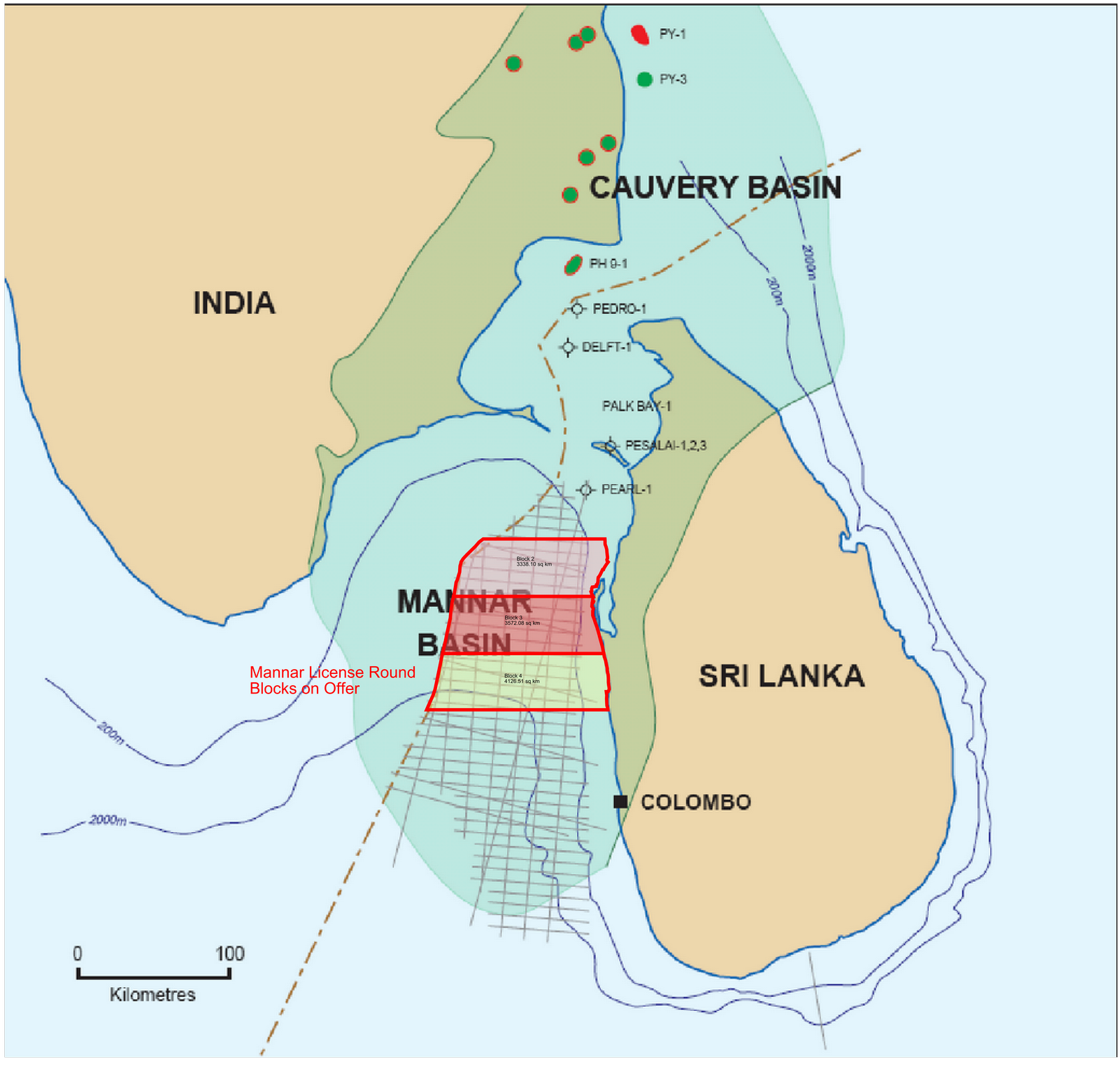 InvestSriLanka Cairn India Drills 3 Oil Wells in Mannar Basin, Sri Lanka