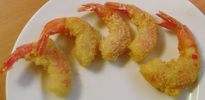 It is an excellent starters, prawn tempura can be made with plain flour and some cornflour. It was almost the same taste.