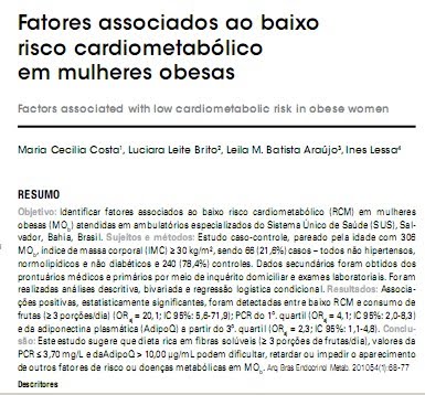 Scielo pesquisa de artigos cientificos