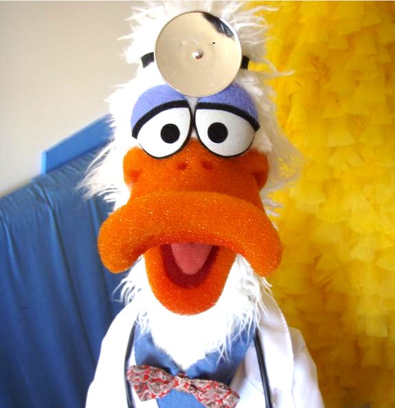 jarrod boutcher puppets Dr Quack Ebay puppet