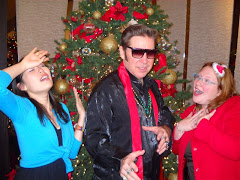 Elvis with two of his biggest fans!