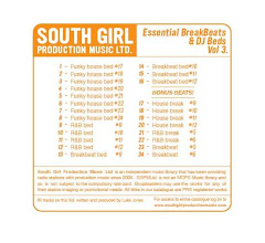 Essential Breakbeats and DJ Beds Vol.3 - South Girl Production Music Ltd (2008)