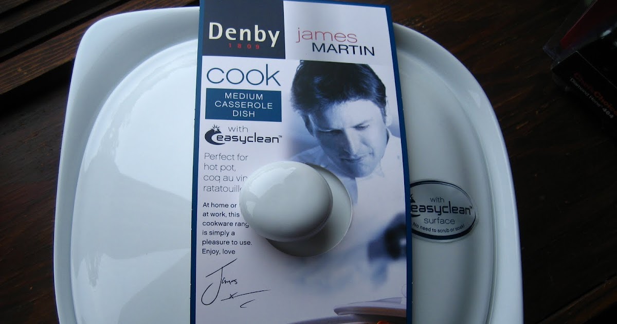 Home Cooking In Montana Product Review...Denby James Martin Casserole
