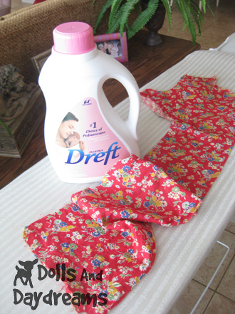 Pre Washing Vintage And Modern Fabric Dolls And Daydreams