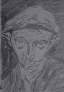 drawing from 'Man in a fur cap' Oct 07