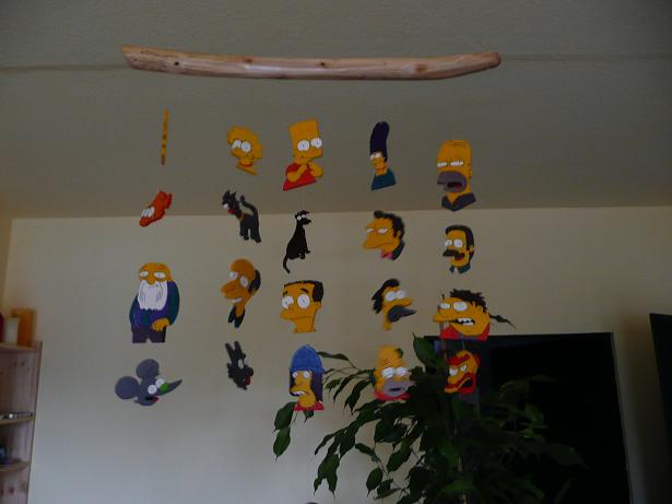 Simpsons Windspiel