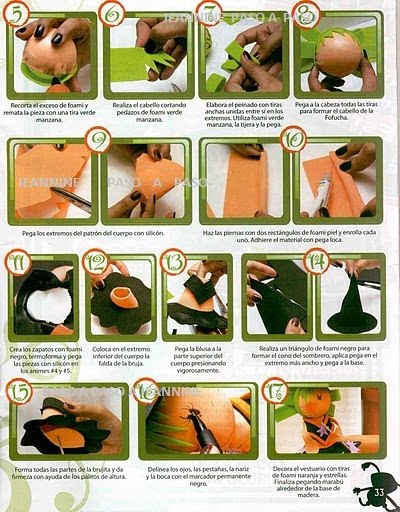 MAS MANUALIDADES Fofuchas , HALLOWEN