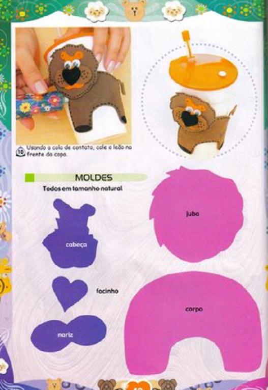 con moldes de como hacer un leon para decorar vasitos en caso de que con moldes de como hacer un leon para decorar vasitos en caso de que