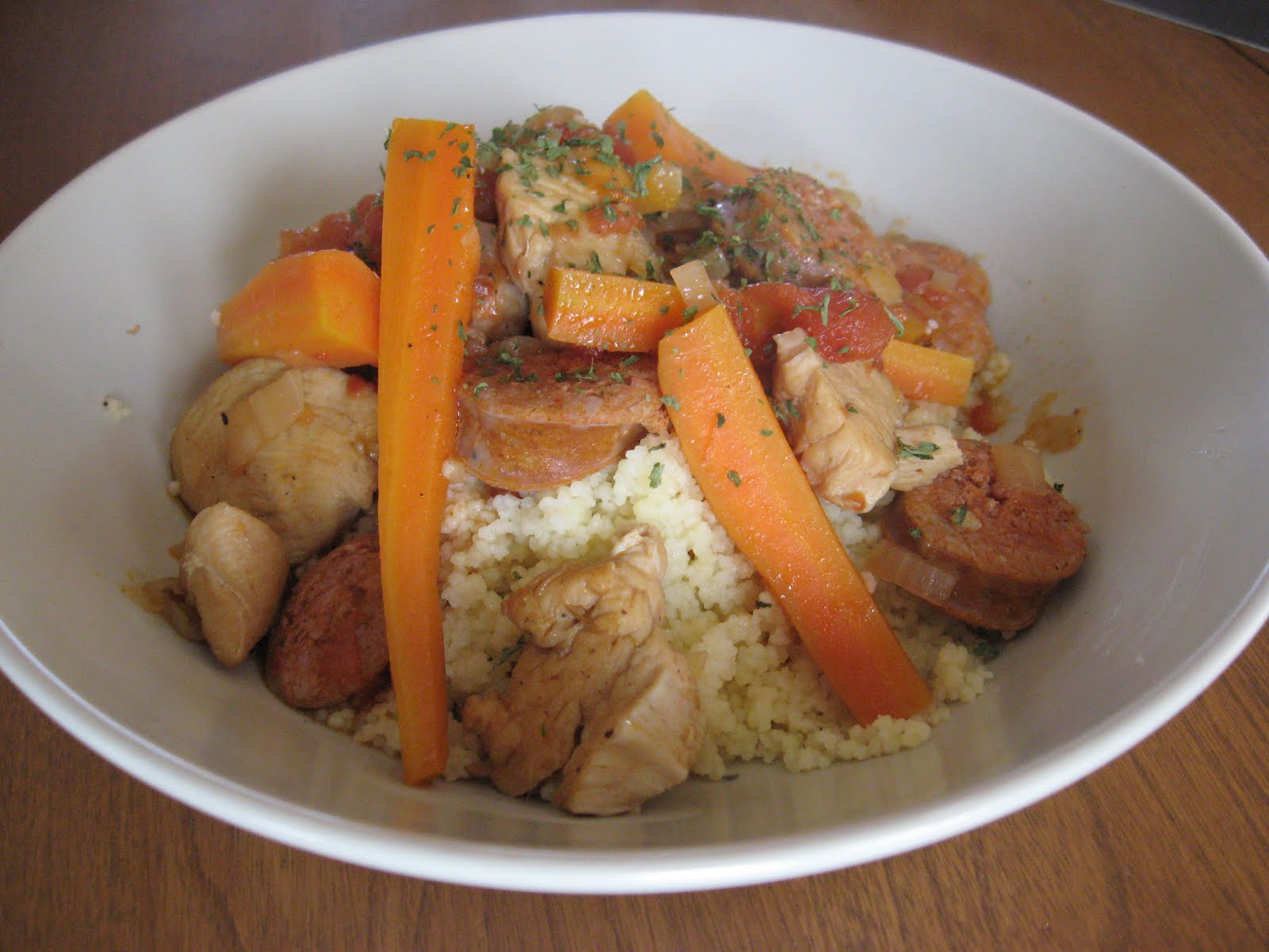 Recettes de Flipp Couscous au poulet et saucisse Merguez