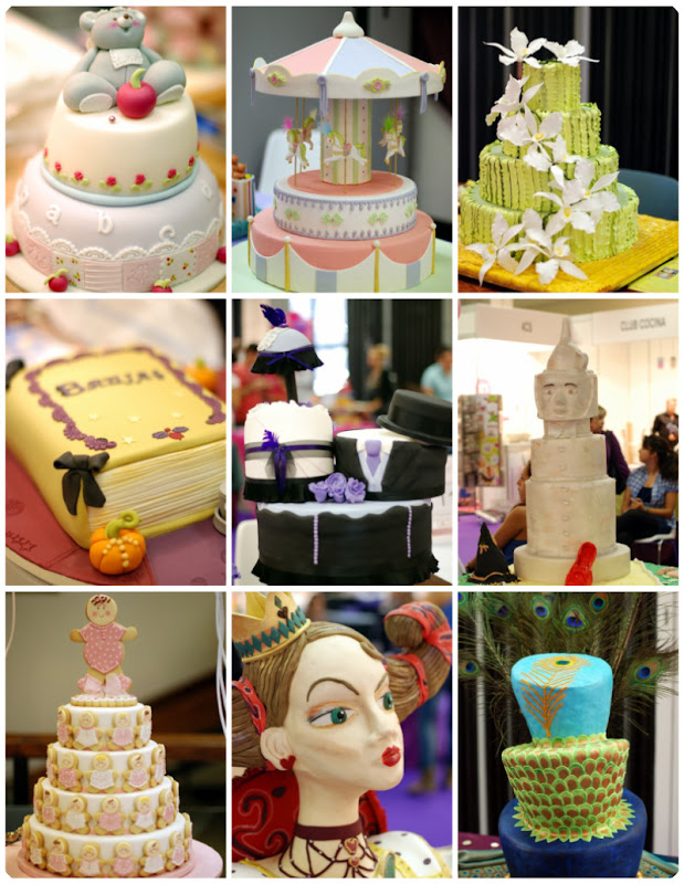 Algunas de las tartas del SUGAR10 - VelocidadCuchara.com