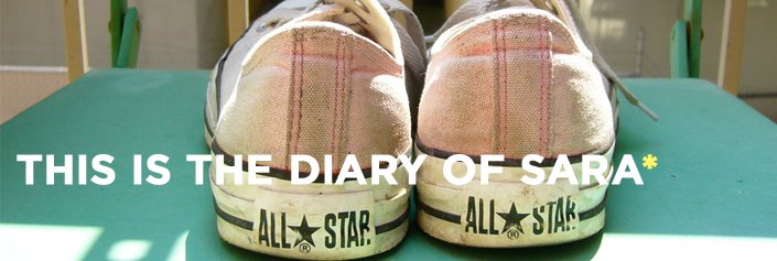 {this is the diary of mrs. sara*}