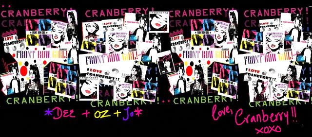 Follow the glitzy road...Next Stop...CRANBERRY!