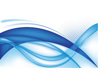 Blue Abstract Art Design Vector Graphic