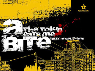 Abite Free Grunge Font