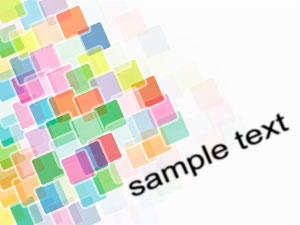 Colorful Square Element Vector design