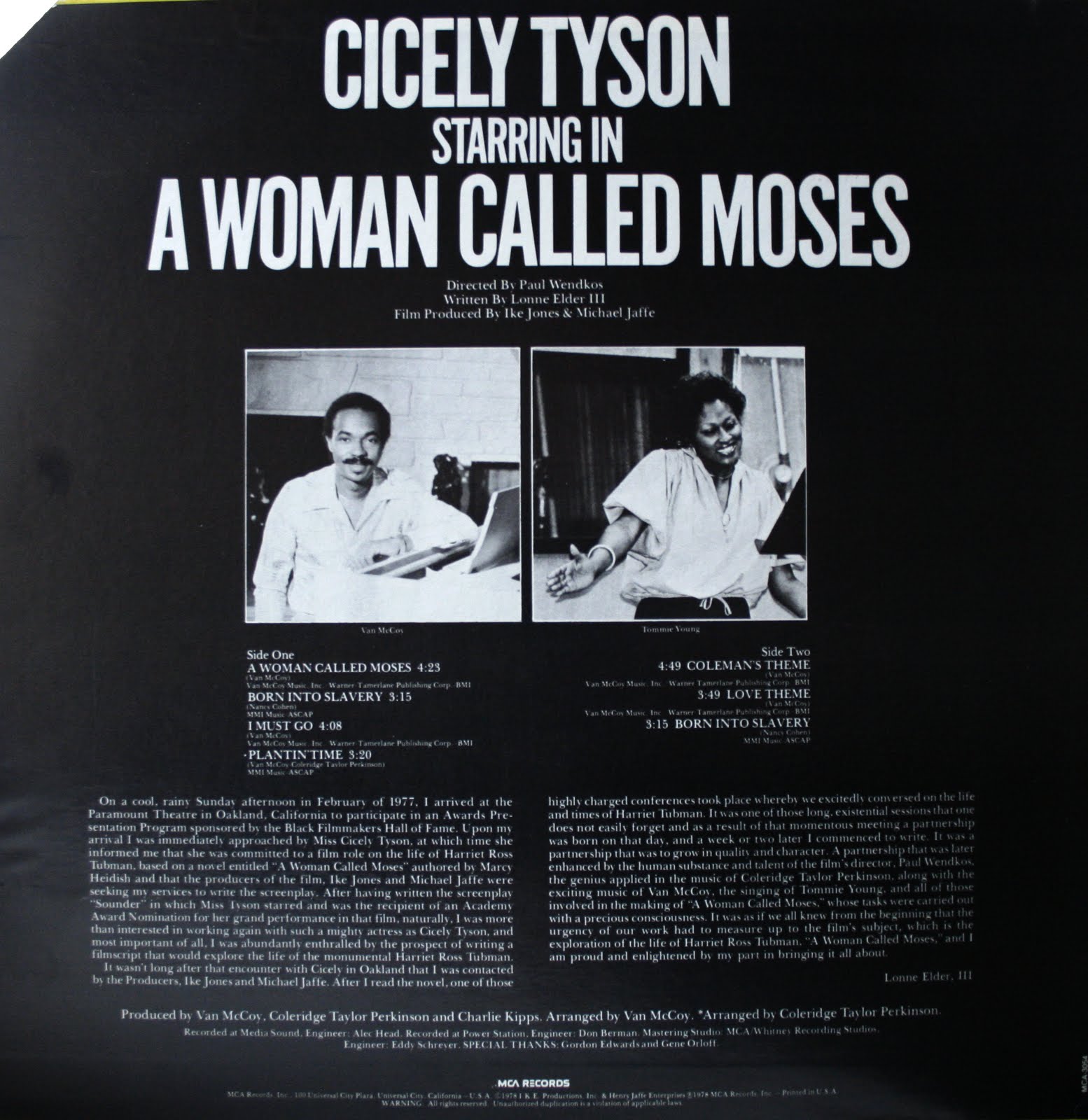 A Woman Called Moses [1978– ]