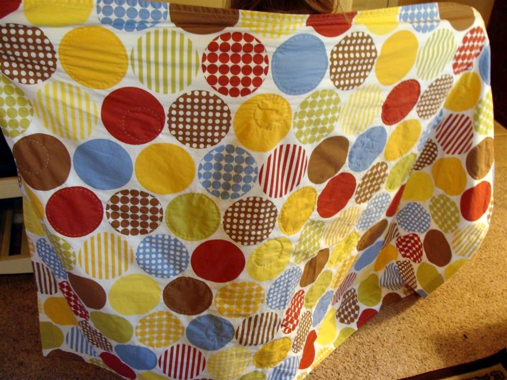 diddle dumpling Curtain turned blanket