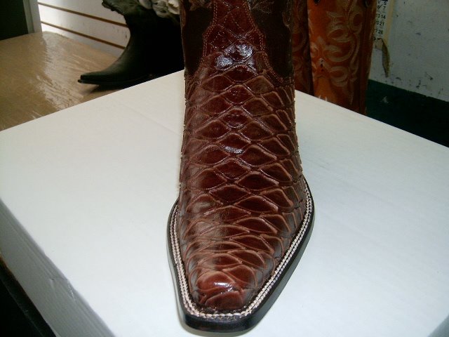 botas vaqueras de oso hormiguero