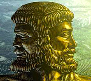 Janus - Le dieu à double face Janus+dimon