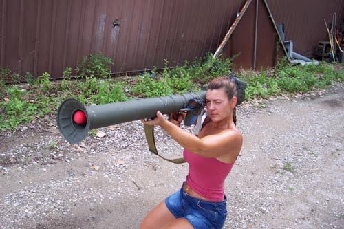 Girl On Missile