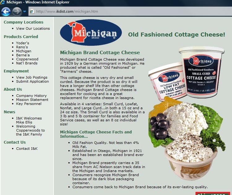 the herman letters: Post # 97 - Michigan Brand Old Fashioned Cottage