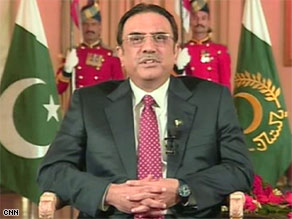 Asif Ali Zardari               President of  Pakistan