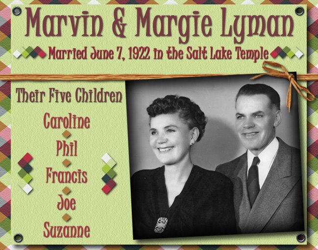 Marvin and Margie Lyman