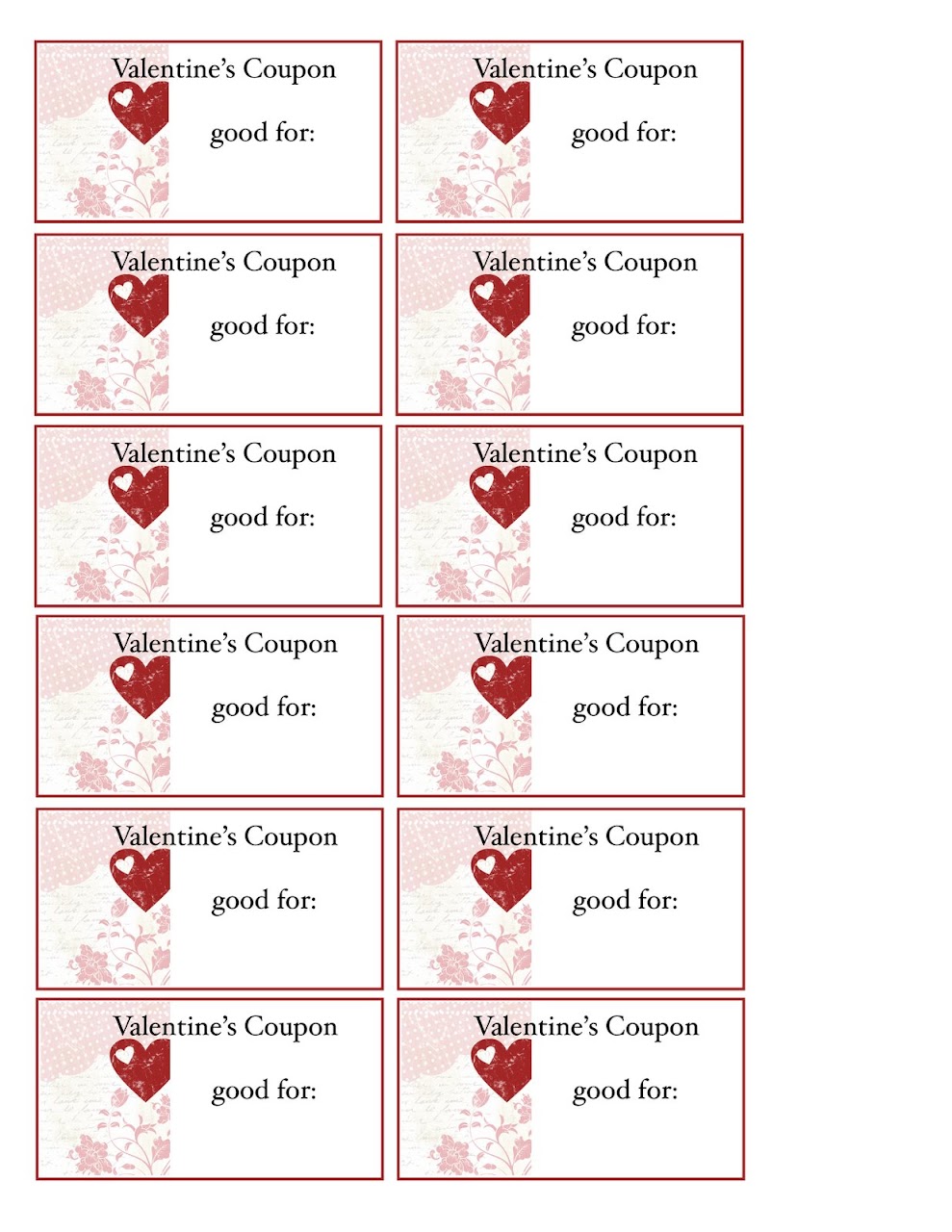 Coupons valentine madsen marci pdf valentines Alta Vista Ward: Valentine's Coupons - by Marci Madsen