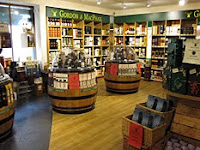 interior of gordon & macphail whisky shop