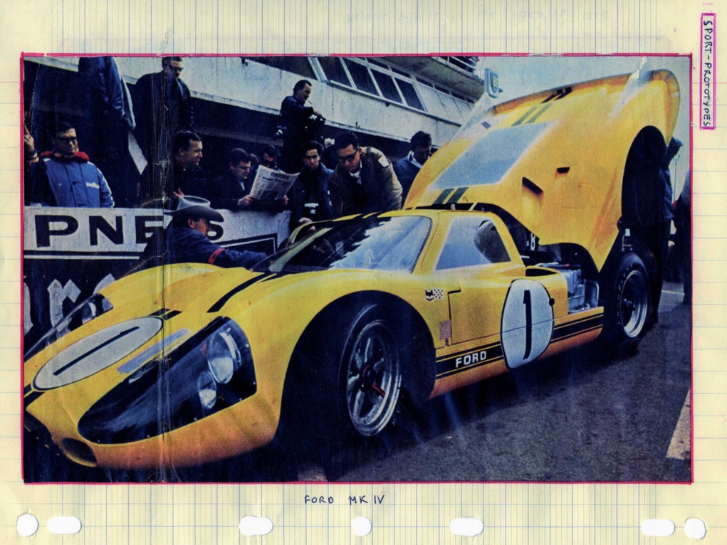 Comment naquit ma passion...Tintin, MK IV et P4... dans 4) arrêt au stand ford+MK4002