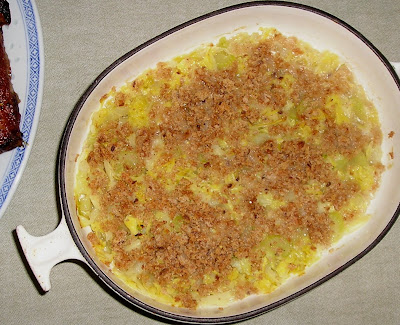 Savoy Cabbage au Gratin