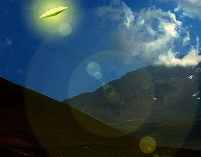 Flying Saucer Over Kouhdasht, Iran