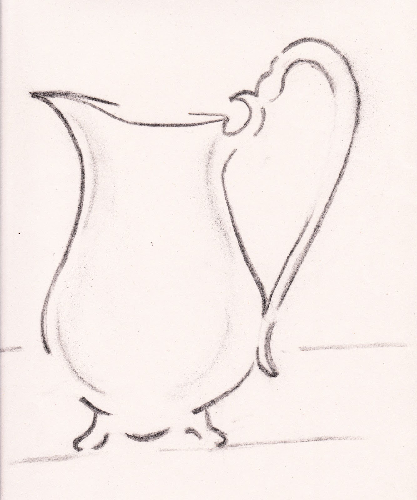 Implied Lines In Art : Experiments in drawing october