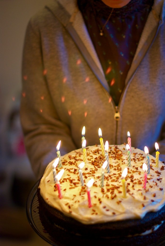 A cake isn't a birthday cake without candles. A cake isn't a birthday cake without candles.
