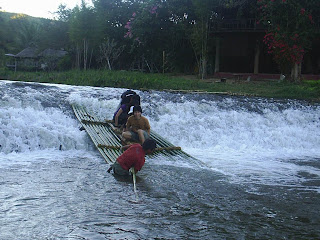 Bamboo Rafting at Pai Mae Hong Son