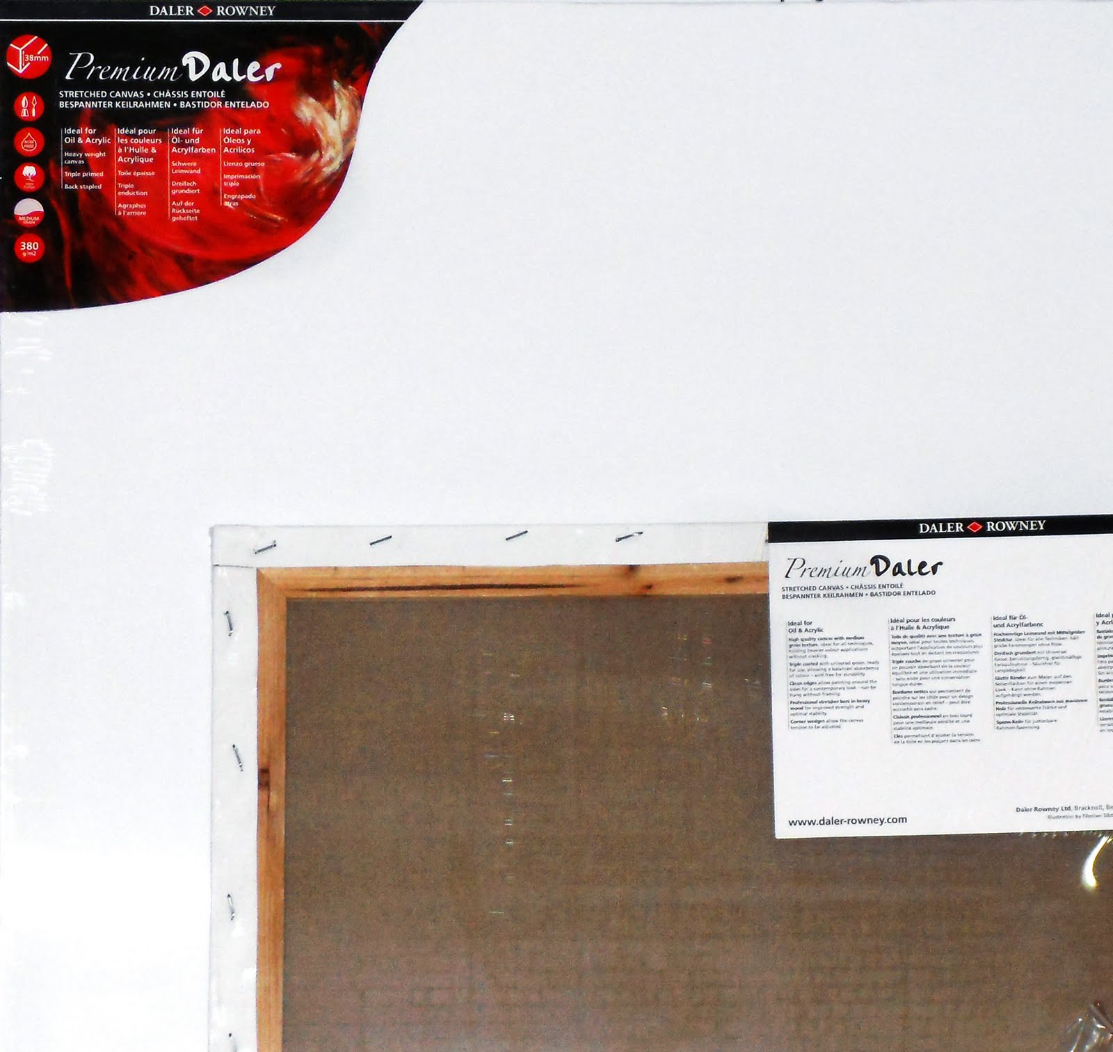 Arts & Crafts Supplies DalerRowney PREMIUM Canvas of the Month!