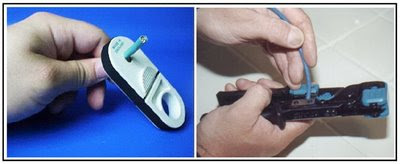 Membuat Jaringan Peer to Peer (PC to PC) crimping+tool Membuat Jaringan Peer to Peer (PC to PC)