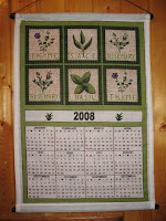 2008 cloth calendar