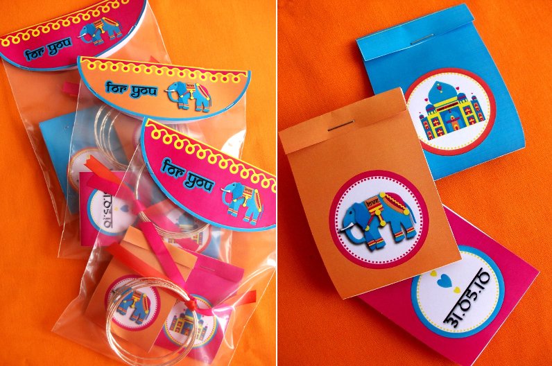  you note for the perfect Indian Wedding Favor that is a fun DIY project