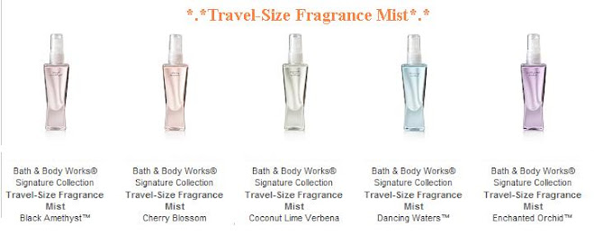 *.* Travel Size Fragrance Mist*.*