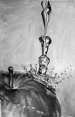 oil flower painting