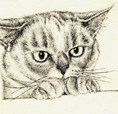 sketch watercolour painting